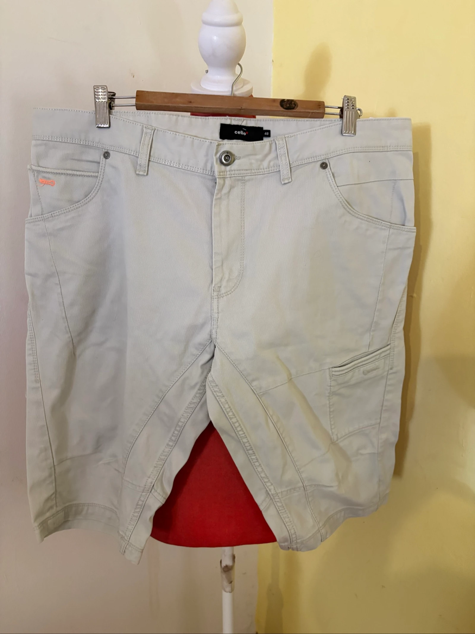Bermuda Chino Celio Cargo Casual Em